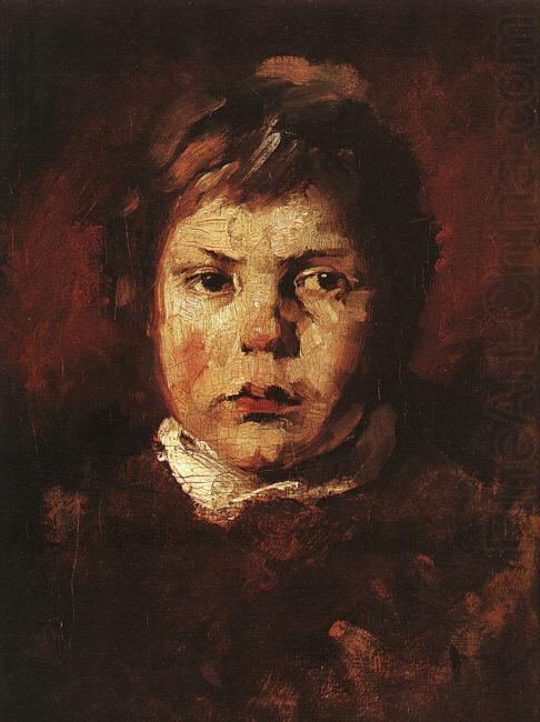 Frank Duveneck A Child's Portrait china oil painting image